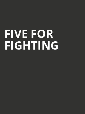Five for Fighting, Sound Waves at Hard Rock Hotel and Casino, Atlantic City