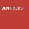 Ben Folds, Borgata Music Box, Atlantic City